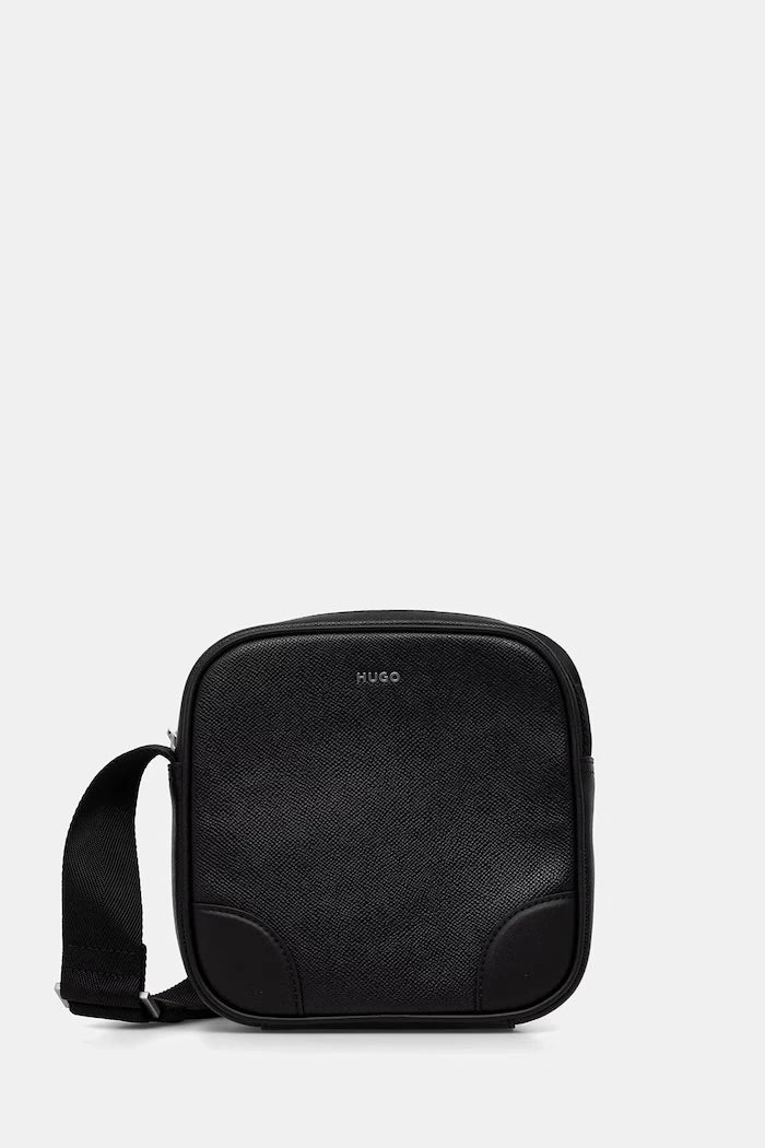 HUGO erkek deri omuz çantası GO-BAG NS