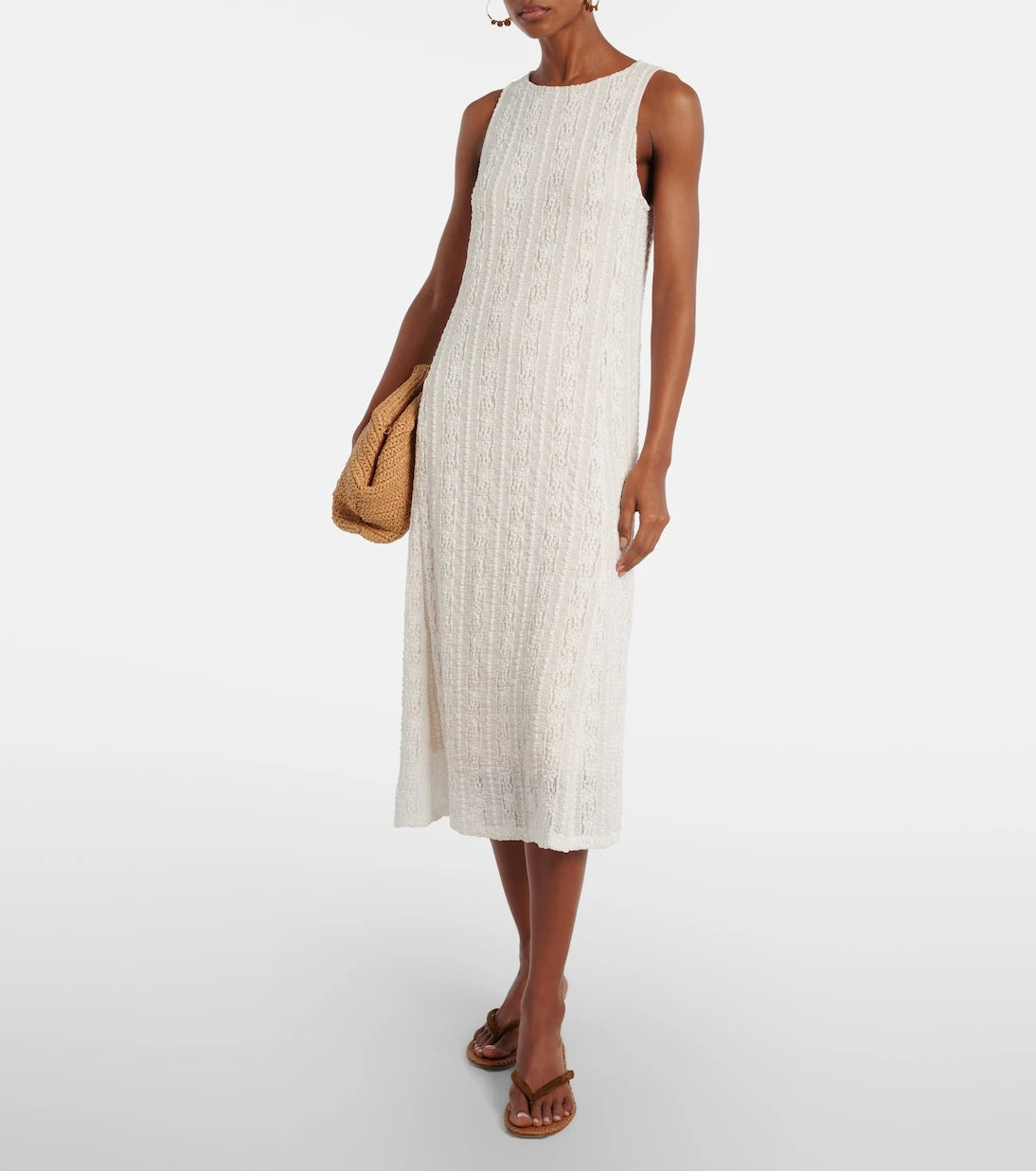 Vince - Knitted midi dress