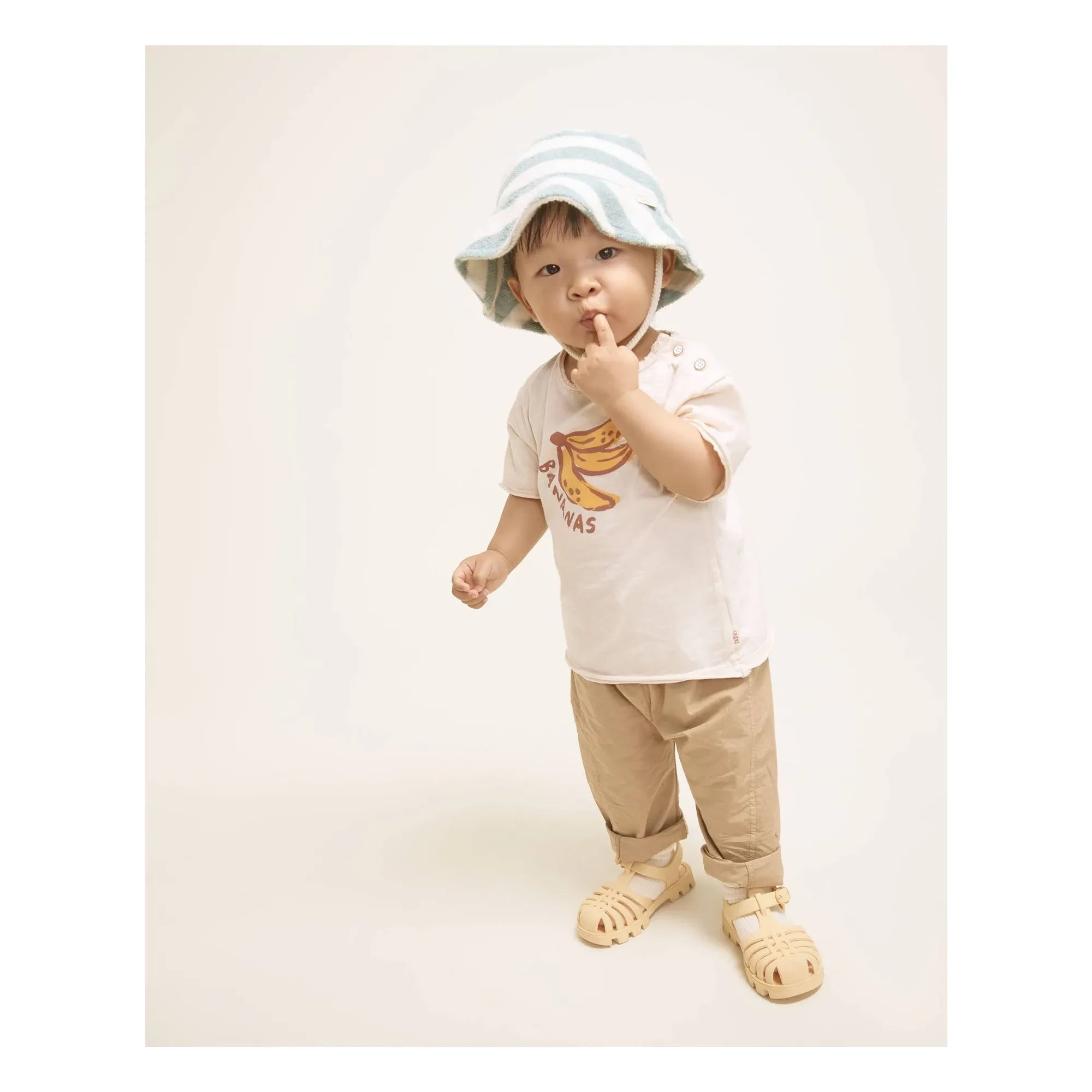 Búho - Banana Organic Cotton Baby T-shirt | Ecru