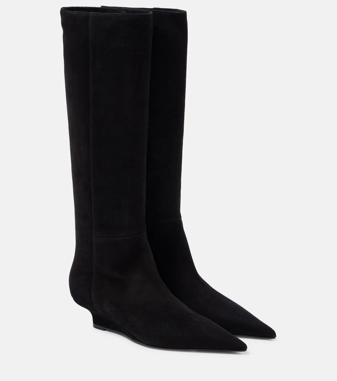 Toteme - Sharp 40 suede knee-high boots