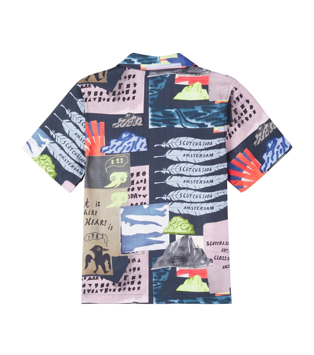 Scotch & Soda Kids - قميص مطبوع