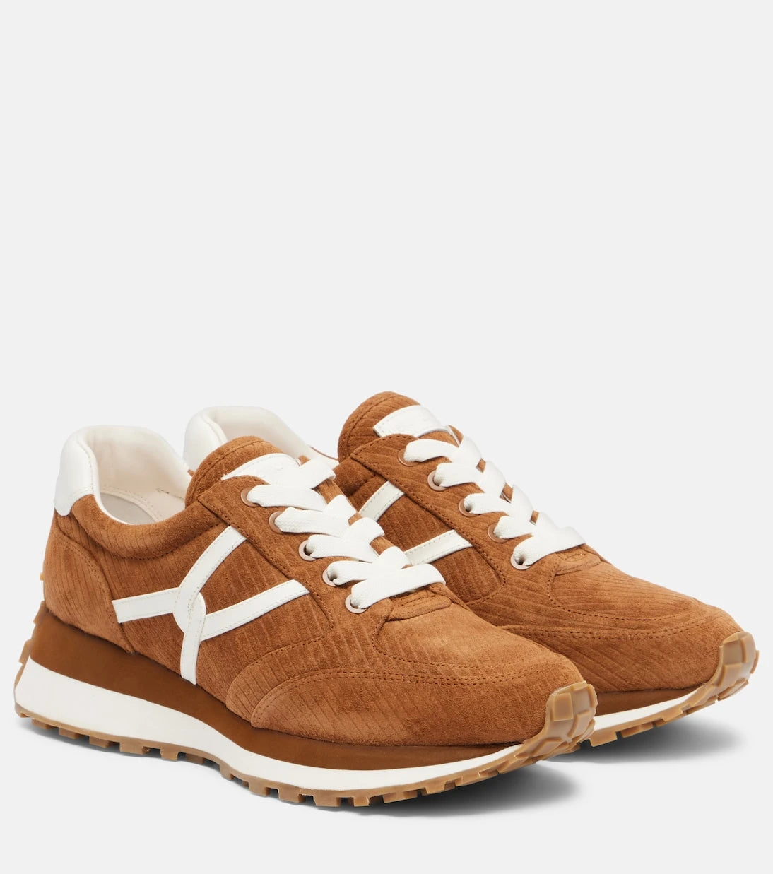 Veronica Beard - Valentina corduroy suede sneakers