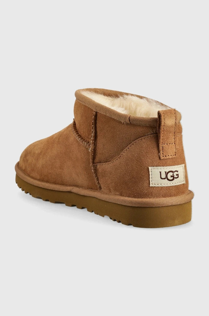 UGG Велурени апрески Classic Ultra Mini