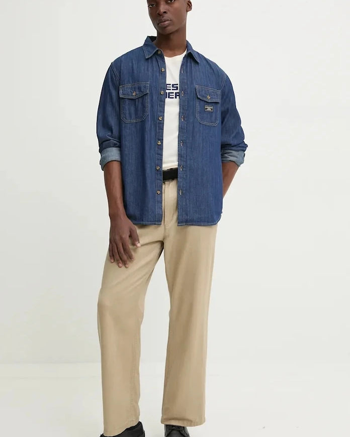 Дънкова риза Guess Jeans