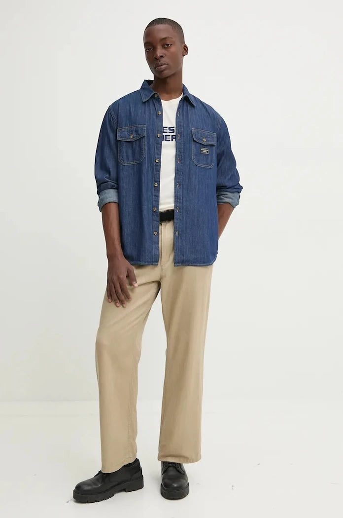 Дънкова риза Guess Jeans
