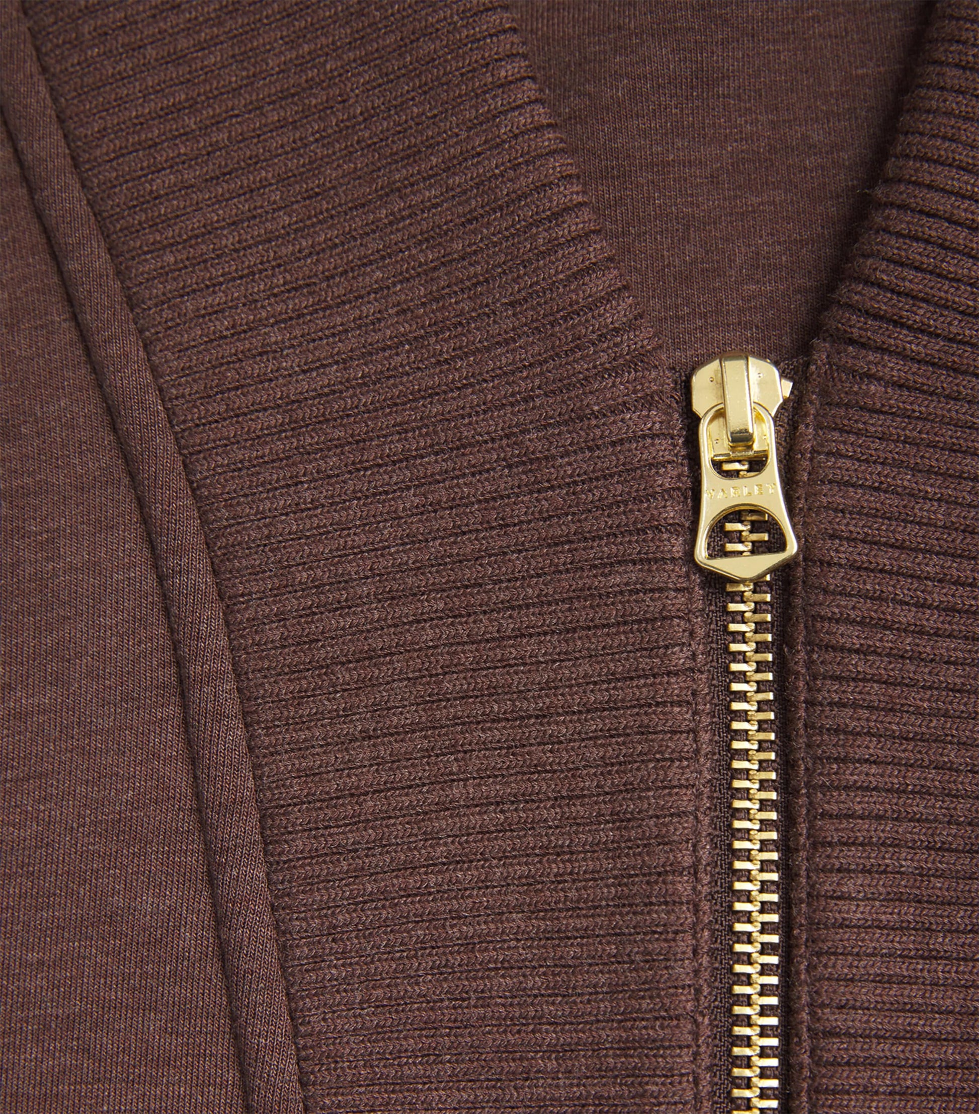 Varley Brown Sally Half-Zip Sweatshirt