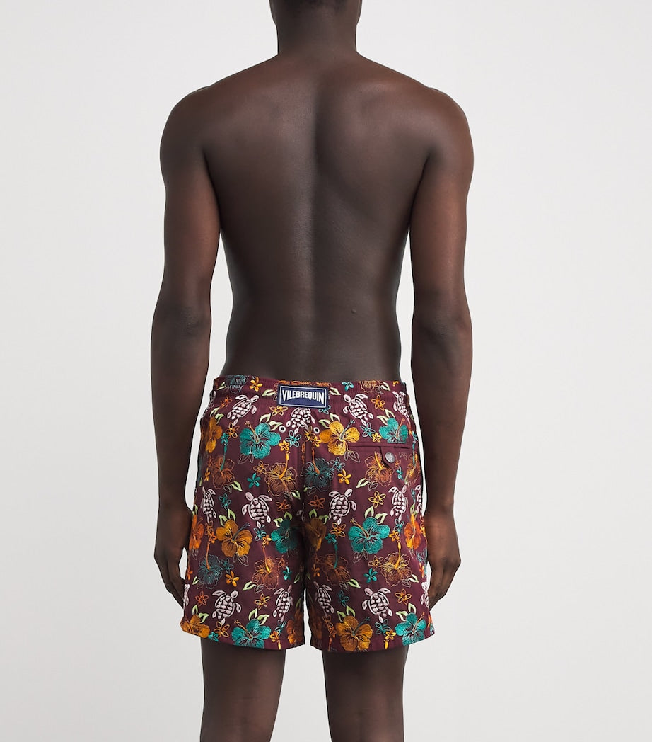 Embroidered Mistral Swim Shorts