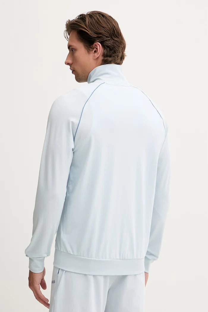 BOSS Erkek Pamuk ve Elastan Fermuarlı Sweatshirt Mix&Match Jacket Z