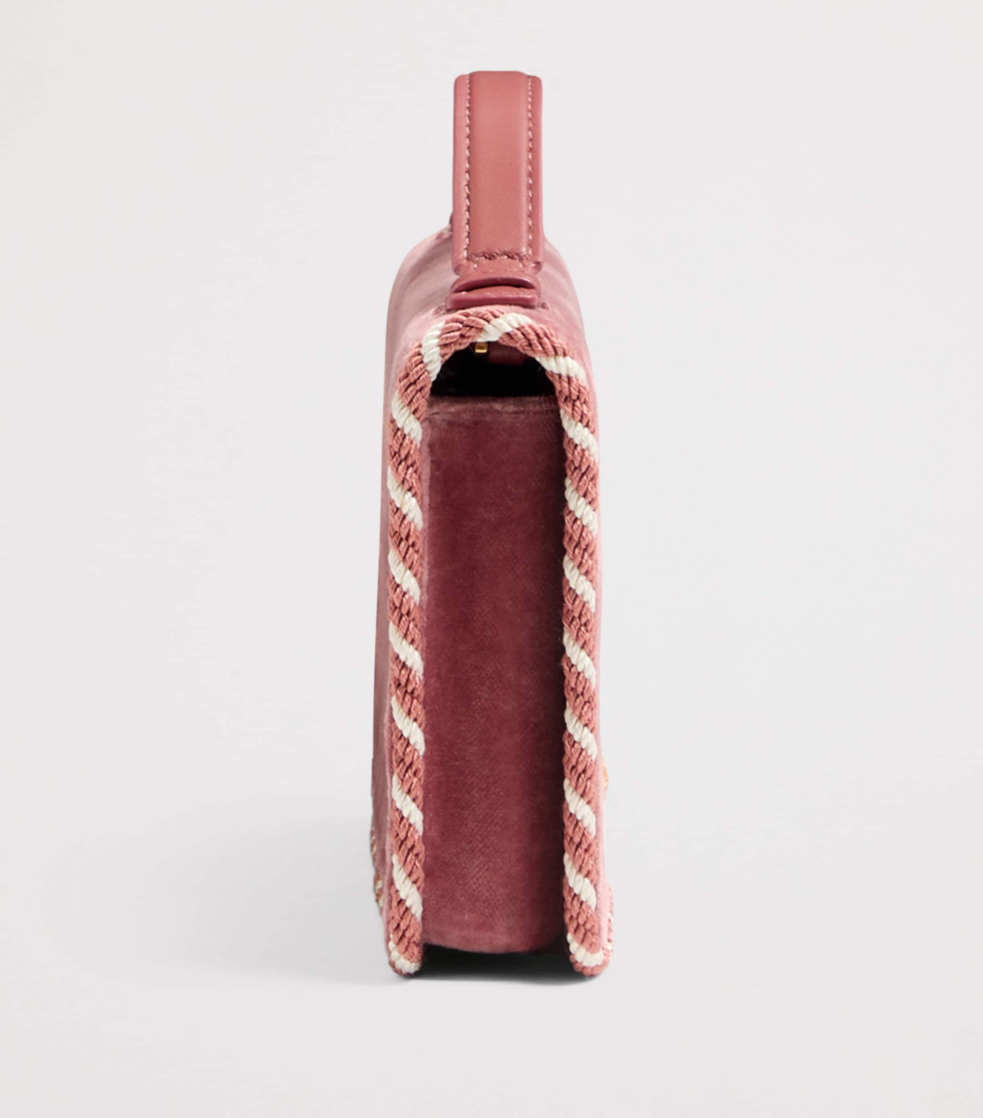 Pink VLogo Signature Wallet with Strap