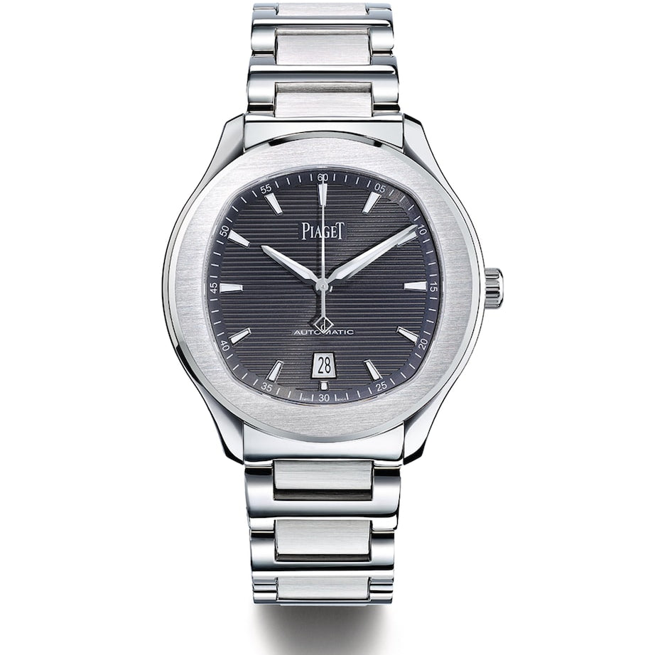 Piaget Stainless Steel Polo Date Watch 42mm