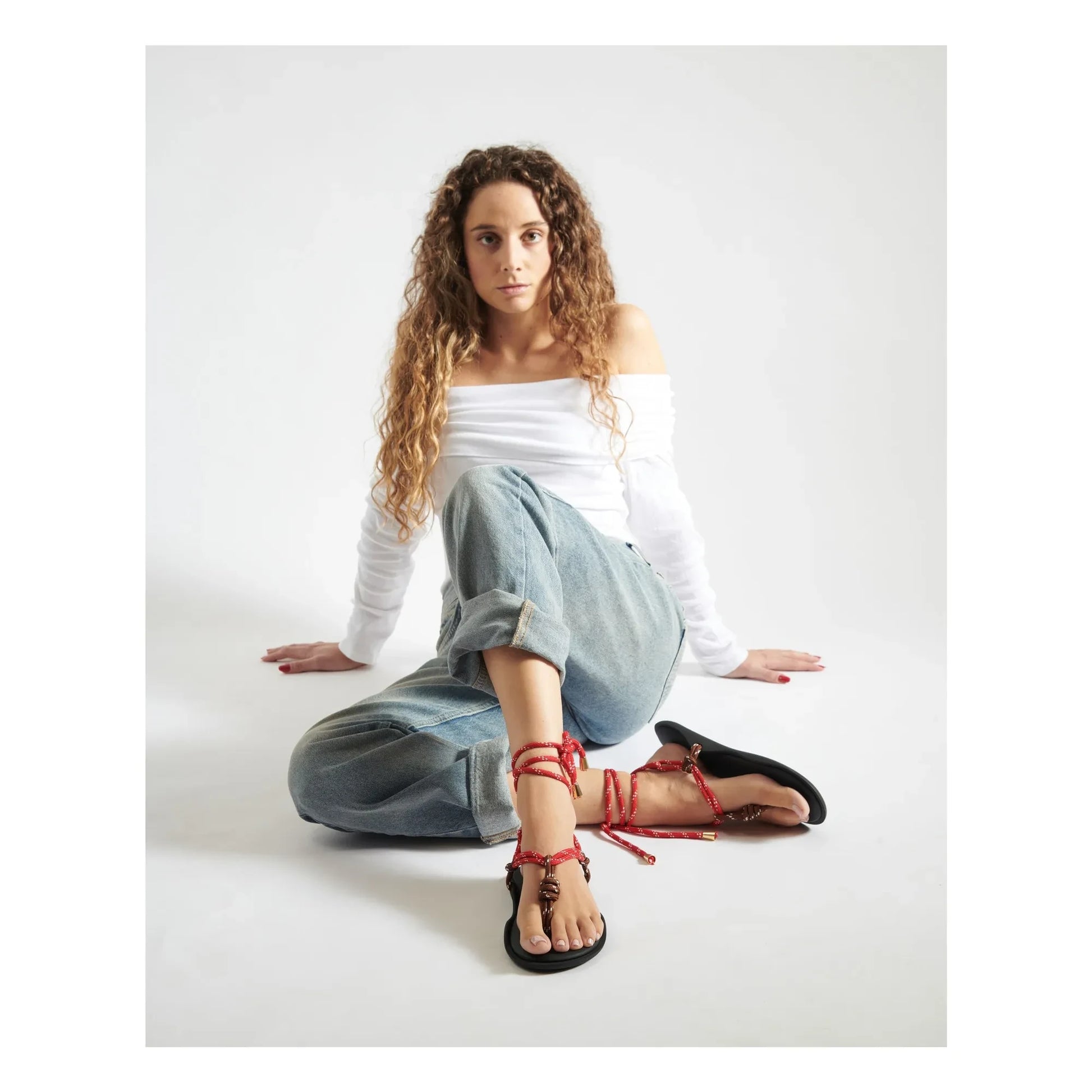 Flòwze - Flò Twin sandals | Red