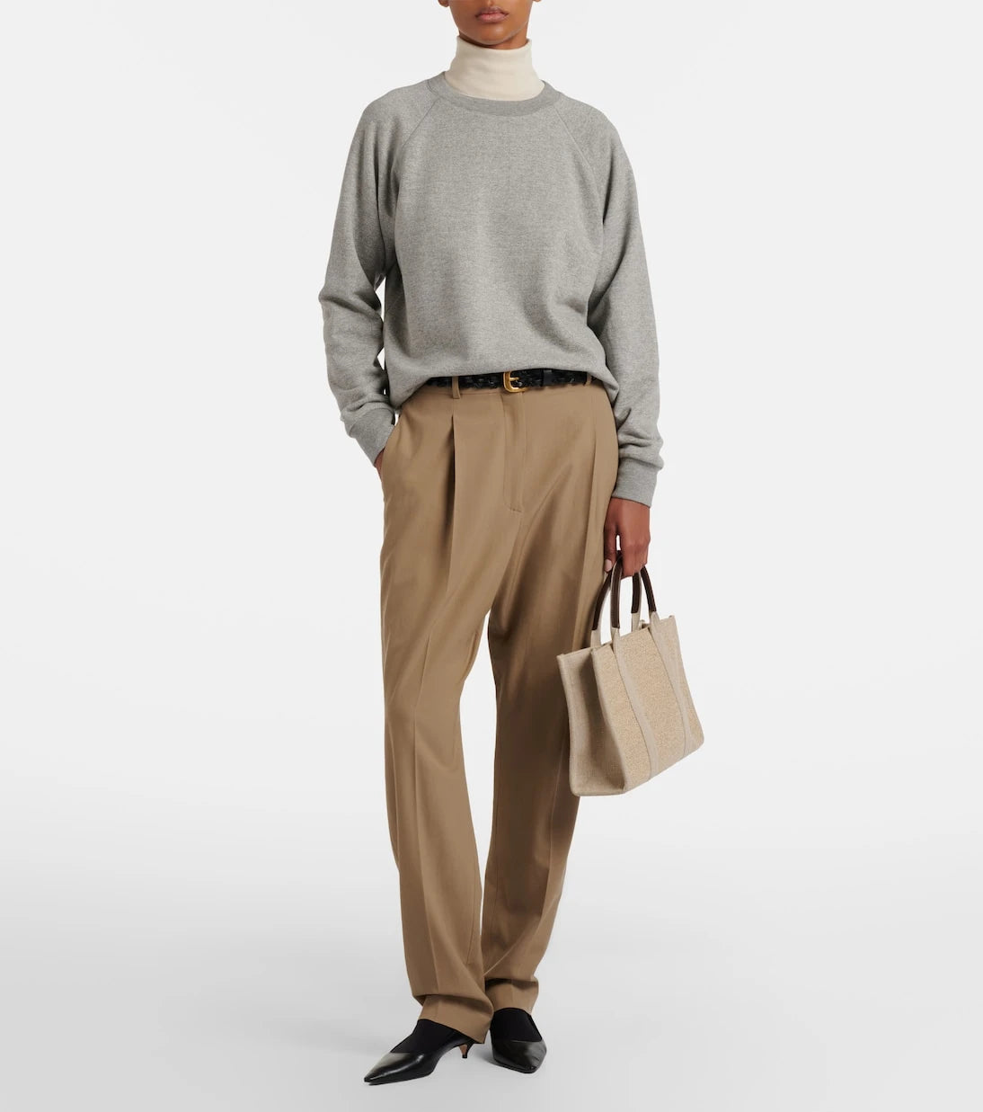 The Row - Gianni wool straight pants