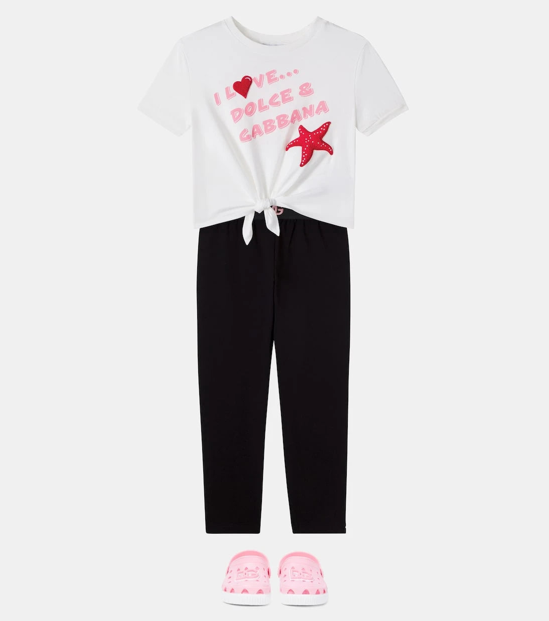 Dolce&Gabbana Kids - Printed cotton jersey T-shirt