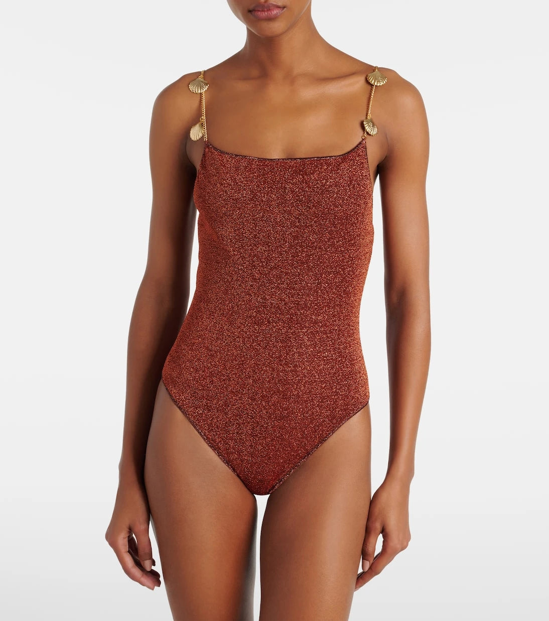 Oséree - Lumière Shells embellished swimsuit