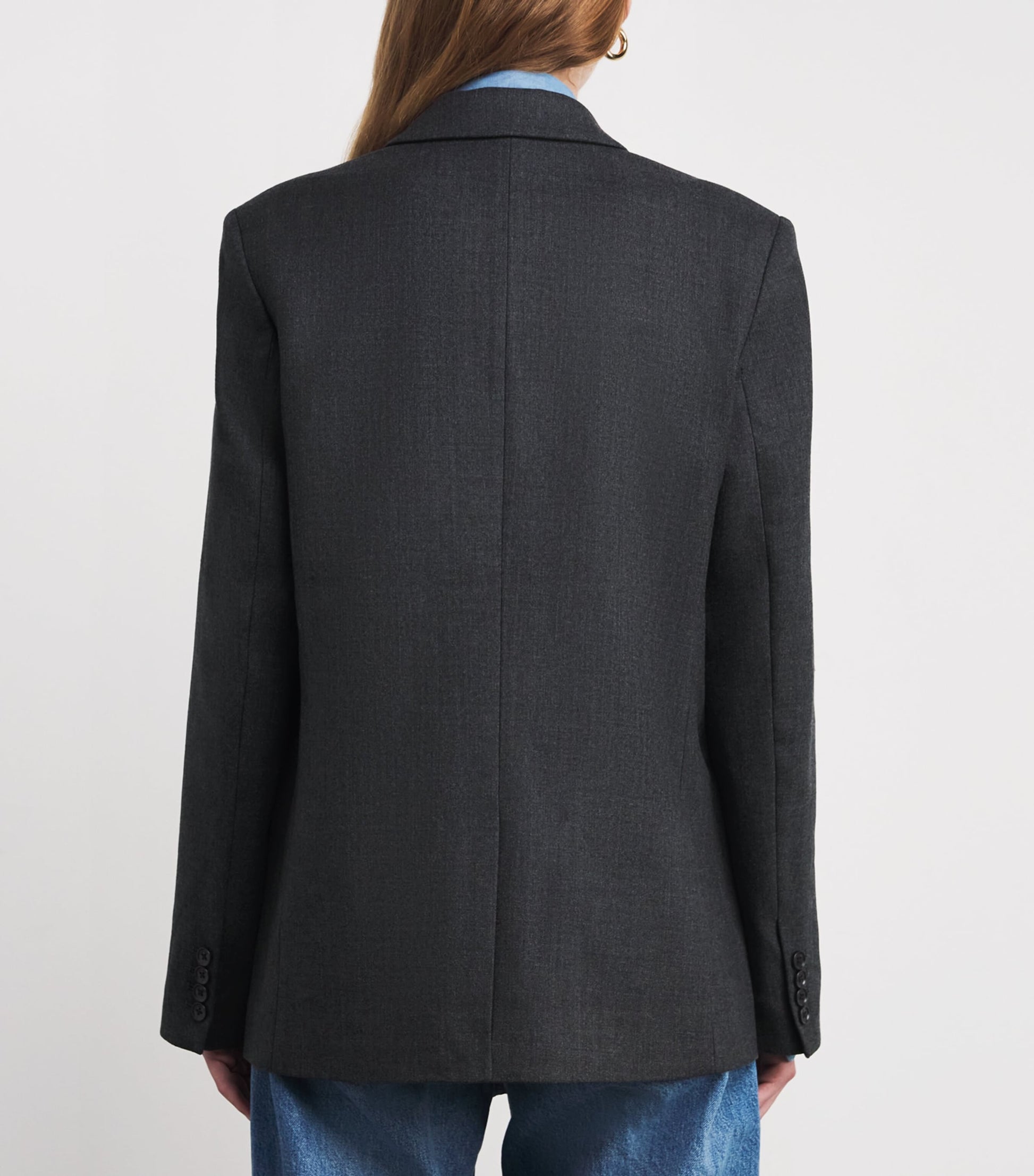 Grey Wool Ross Blazer
