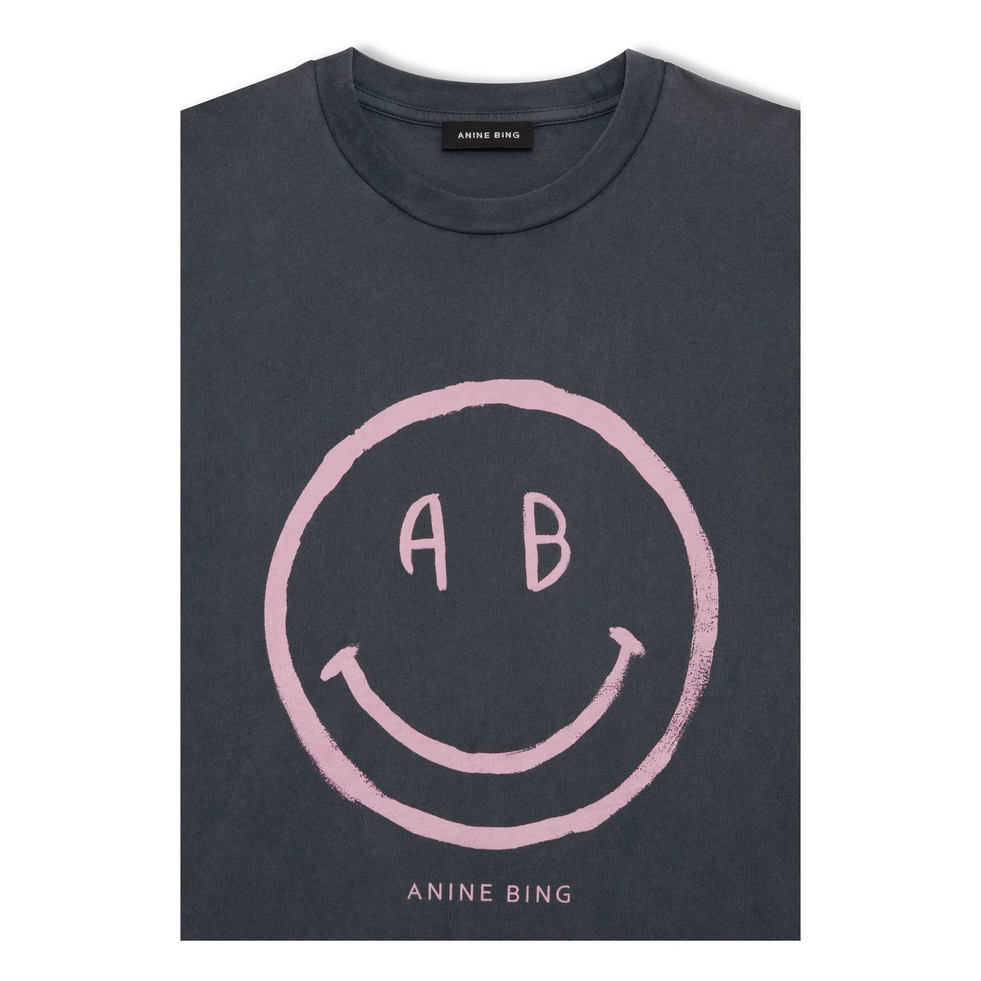 Anine Bing - Wagner Smiley T-shirt | Grey