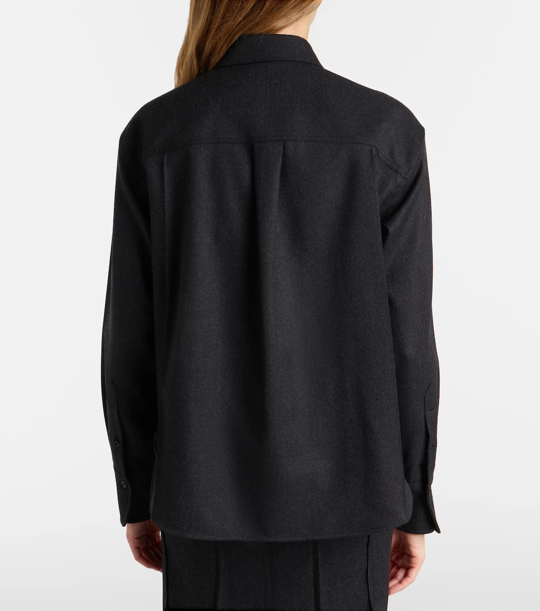 Victoria Beckham - Ellys wool flannel shirt