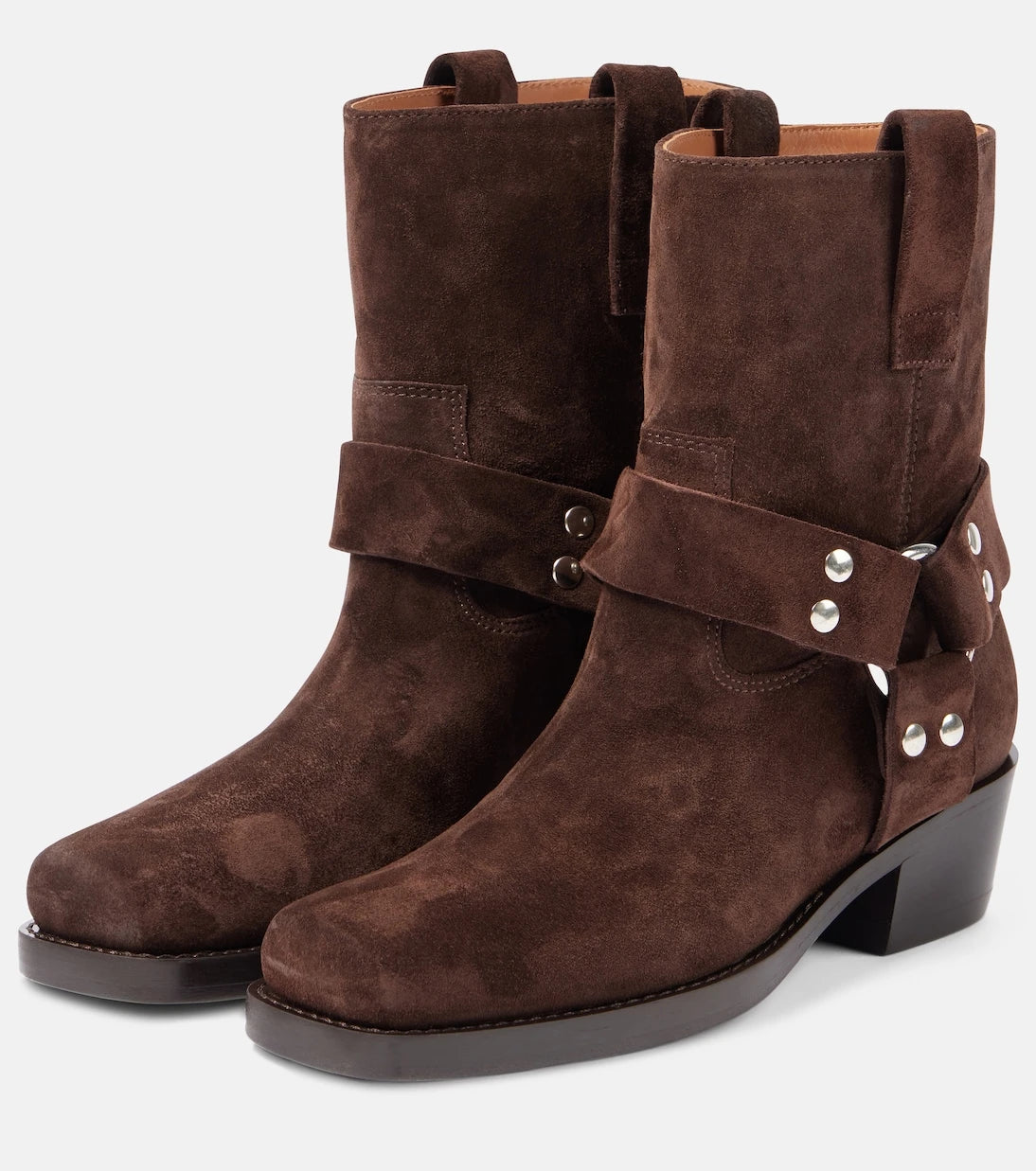 Paris Texas - Roxy 45 suede biker boots