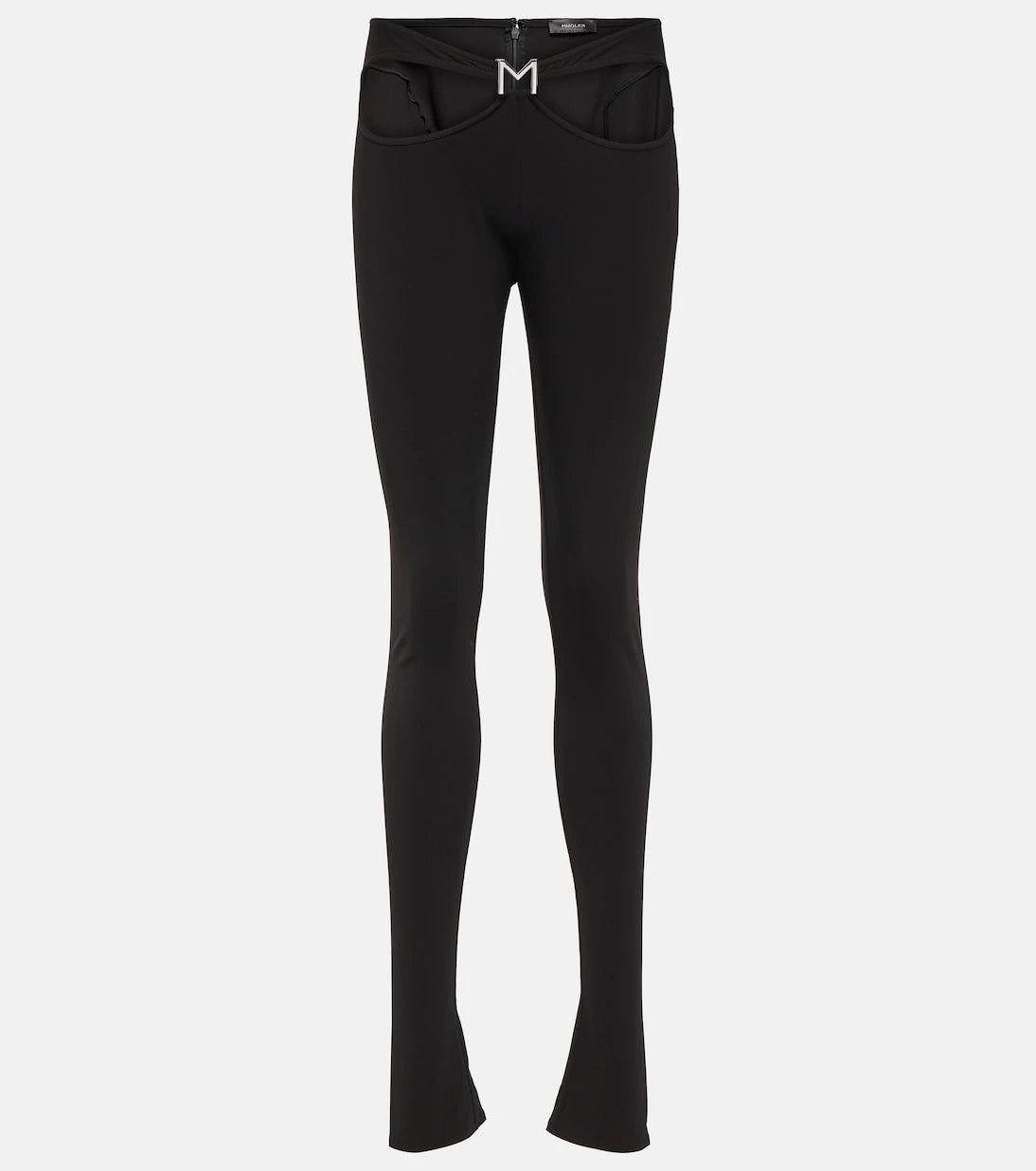Mugler - Cutout leggings