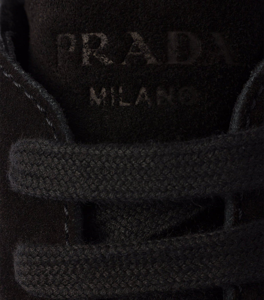 Prada Re-Nylon and Suede Prax 2.0 Sneakers