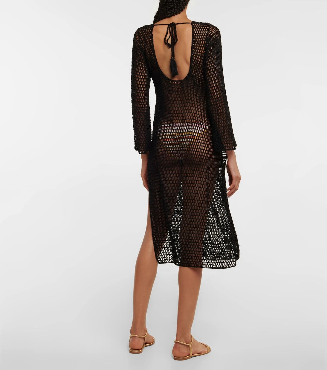 Anna Kosturova - Zen Mesh crochet beach dress