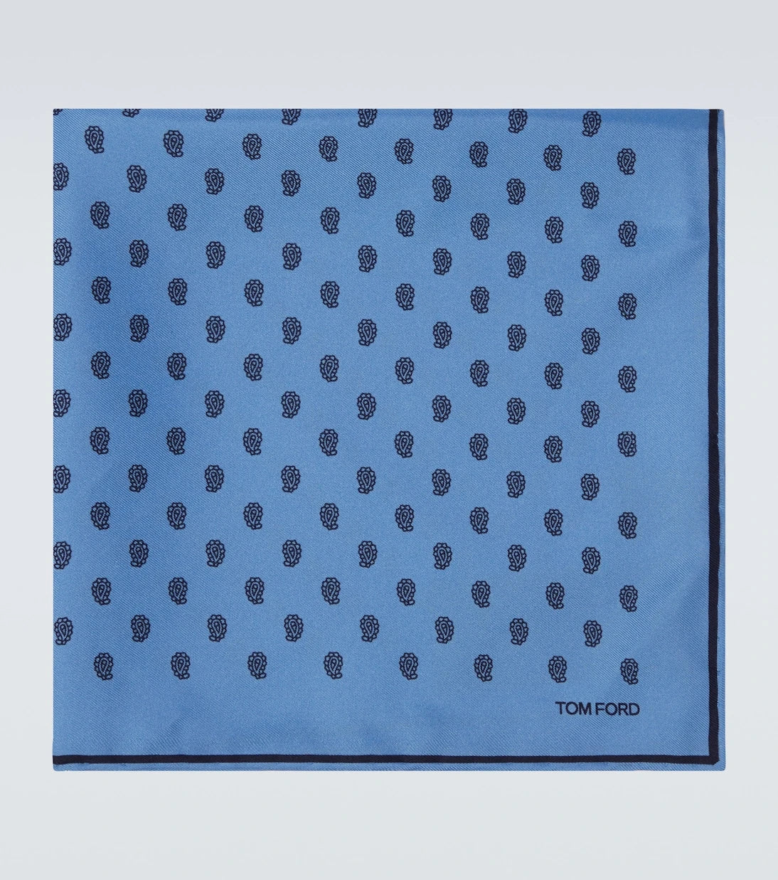Tom Ford - Printed silk twill pocket square