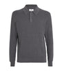 Cotton-Cashmere Oban Polo Sweater