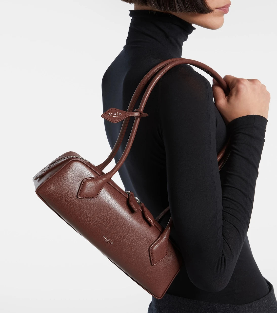 Alaïa - Le Teckel Small leather shoulder bag