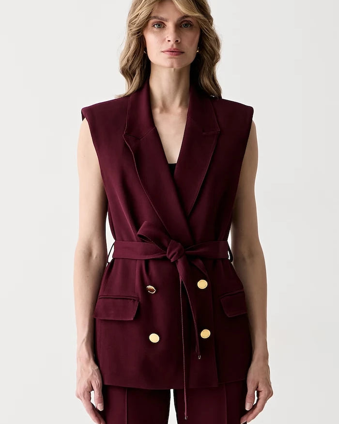 Marciano by Guess Kadın Viskoz Kruvaze Yelek RASHIDA