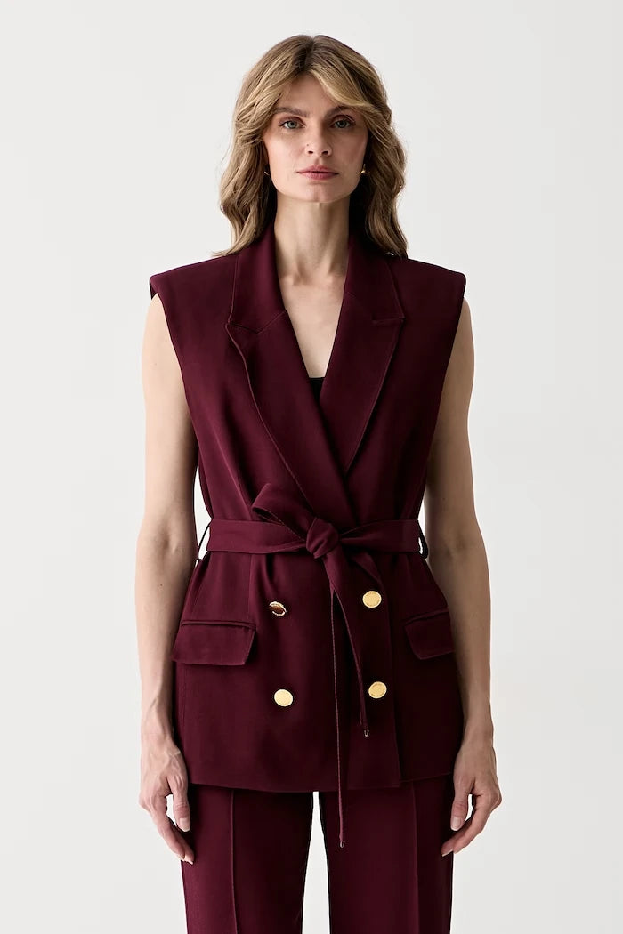 Marciano by Guess Kadın Viskoz Kruvaze Yelek RASHIDA