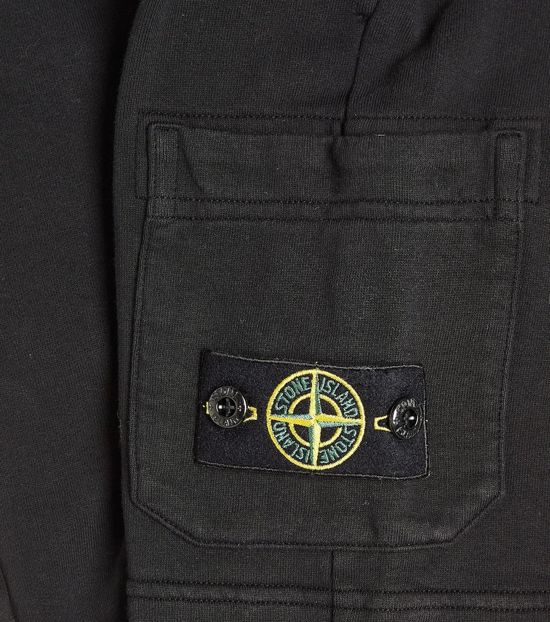 Stone Island Junior - شورت من القطن الجيرسيه
