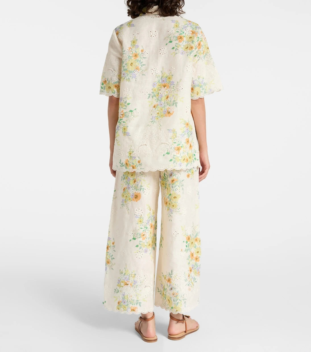 Alémais - Juliette floral linen shirt