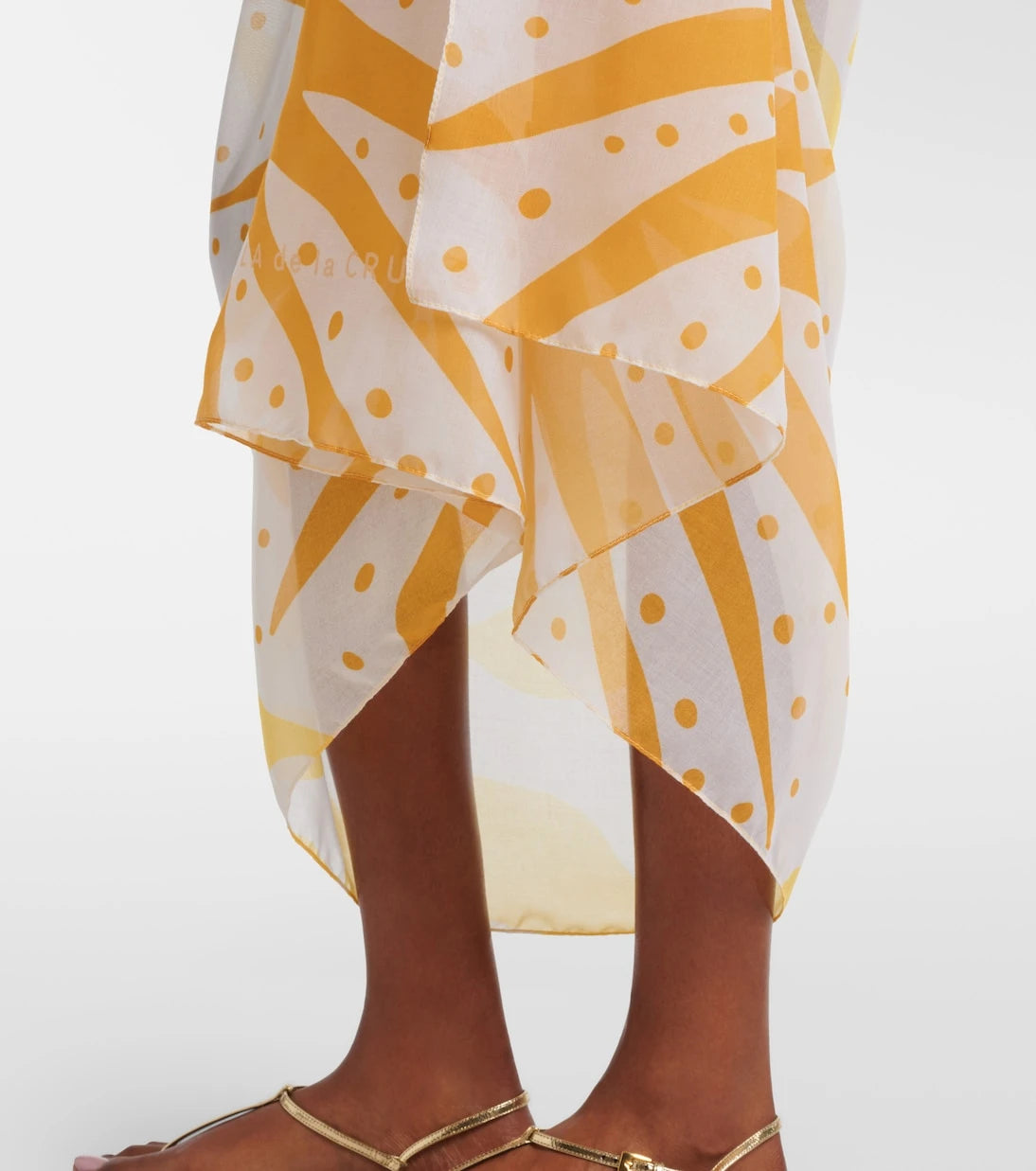 Cala de la Cruz - Luana printed beach cover-up
