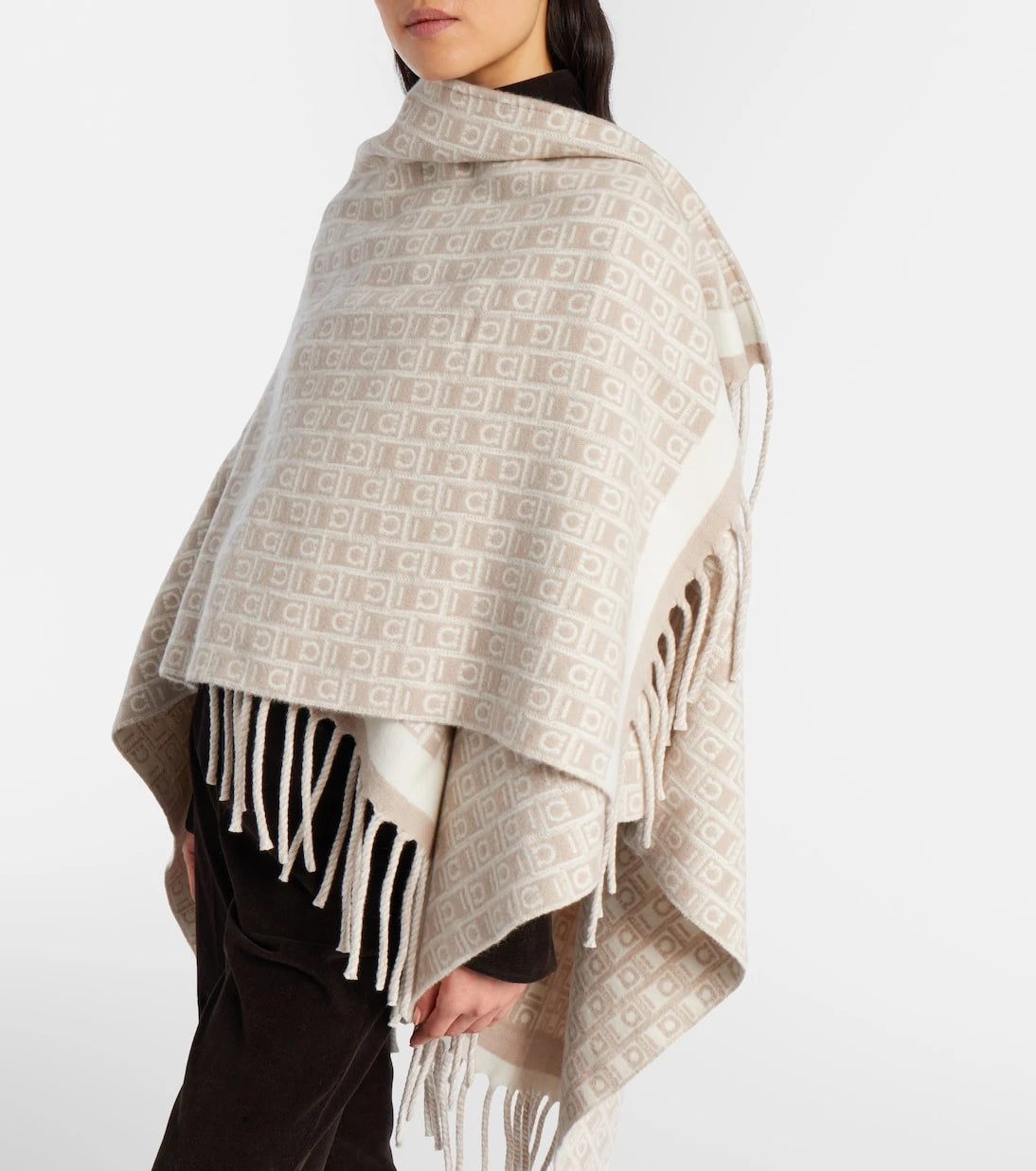 Ferragamo - Gancini virgin wool shawl