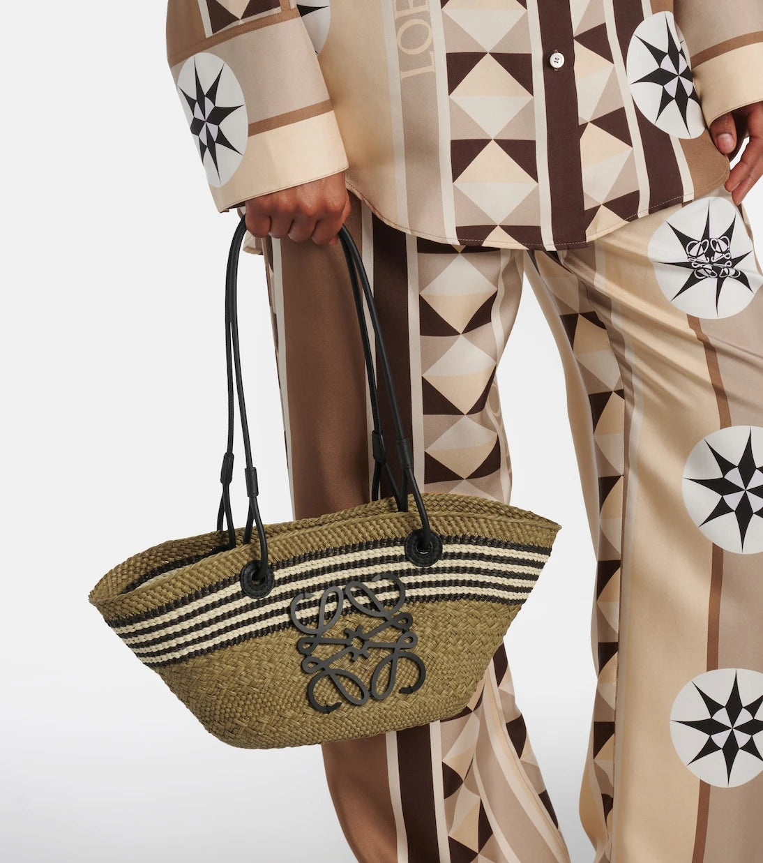 Loewe - Paula's Ibiza Anagram Small basket bag