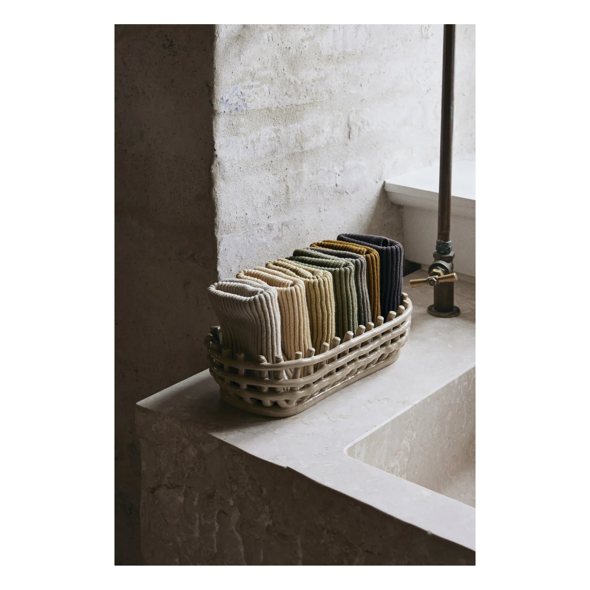 Ferm Living - Weekday hand towels - Set of 7