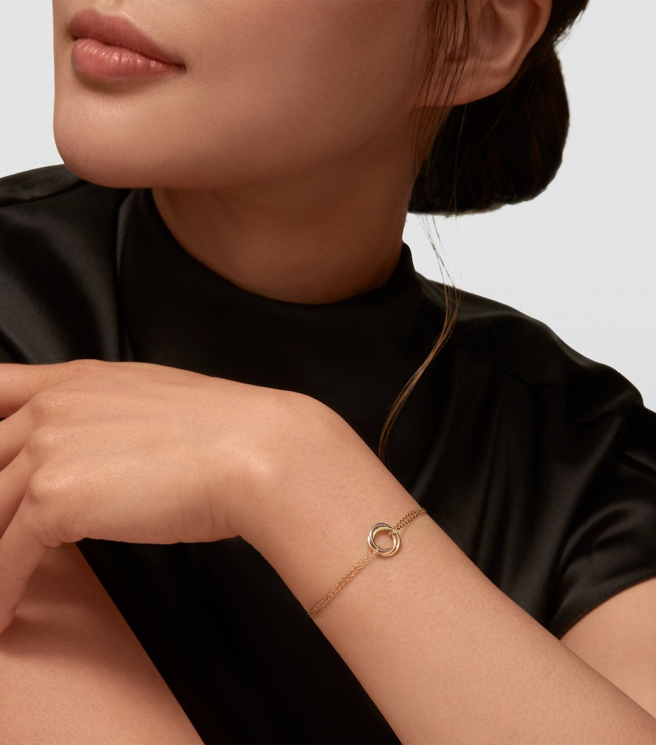 Mixed Gold Trinity Bracelet