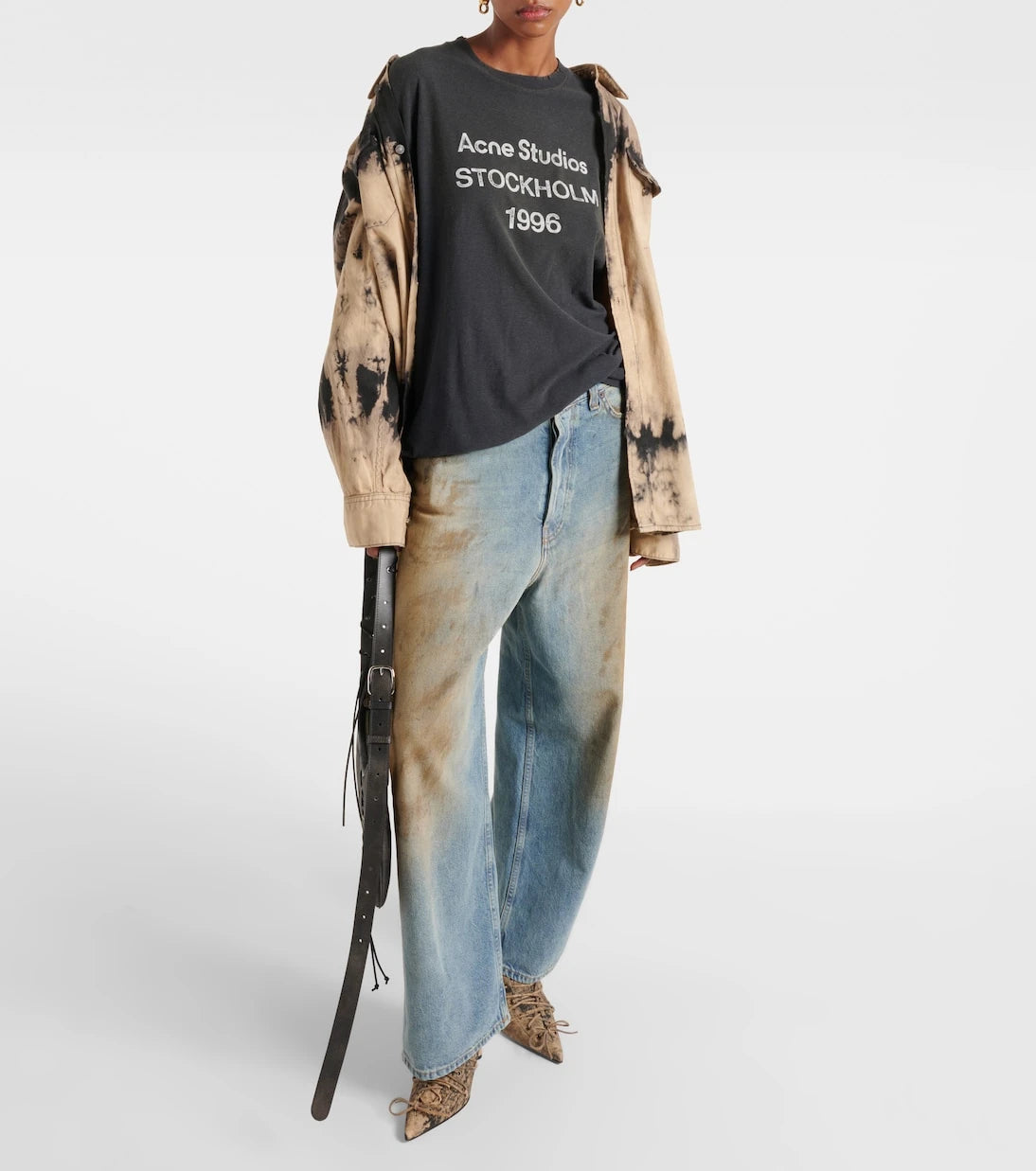 Acne Studios - Logo cotton-blend top