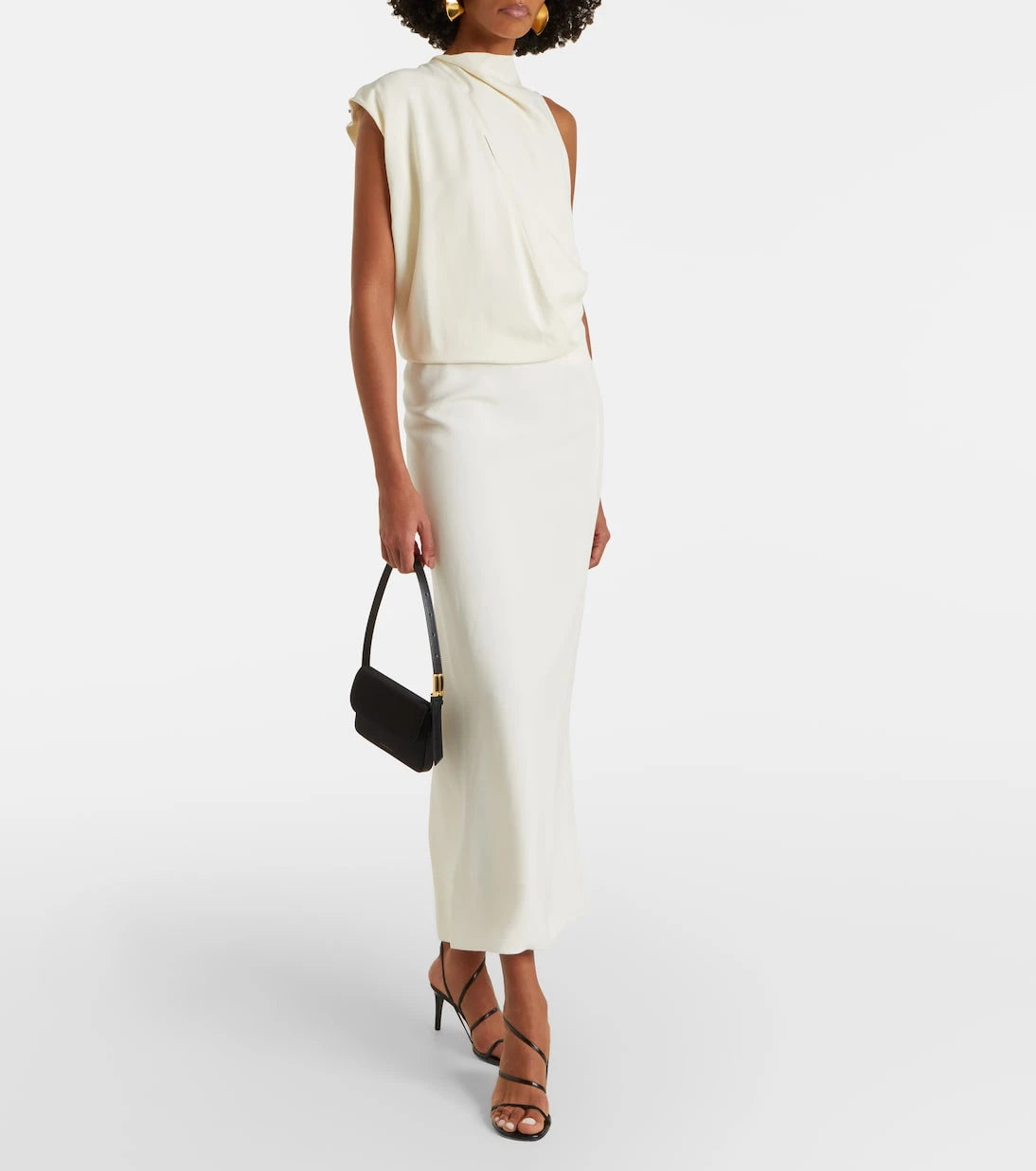 Sportmax - Ebbri draped maxi dress