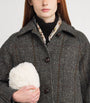 Weekend Max Mara Brown Prince of Wales Check Coat