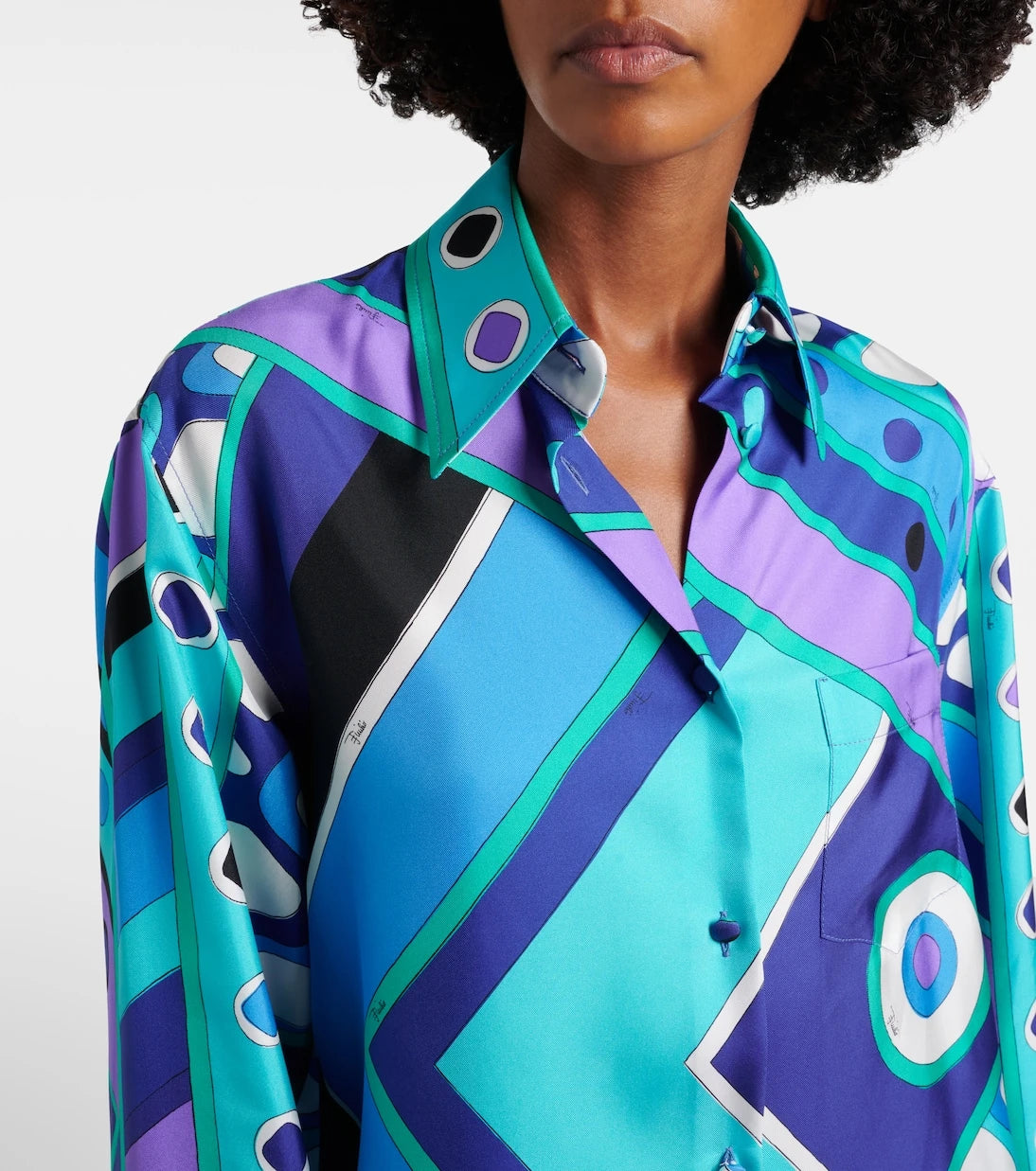 Pucci - Vivara silk twill shirt