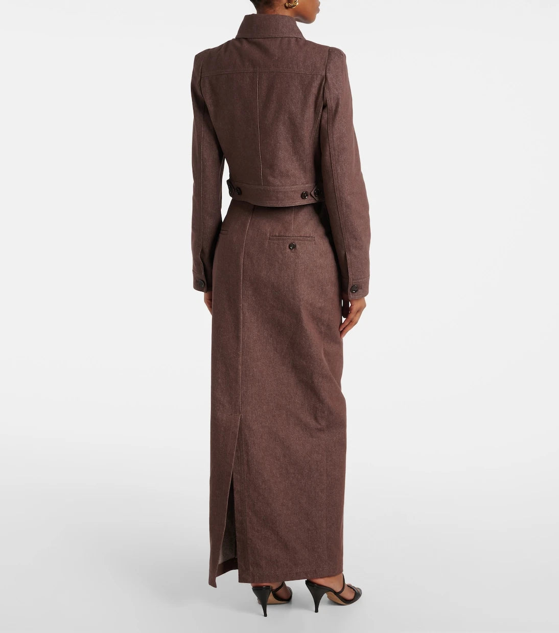 Max Mara - Carpa cropped cotton jacket