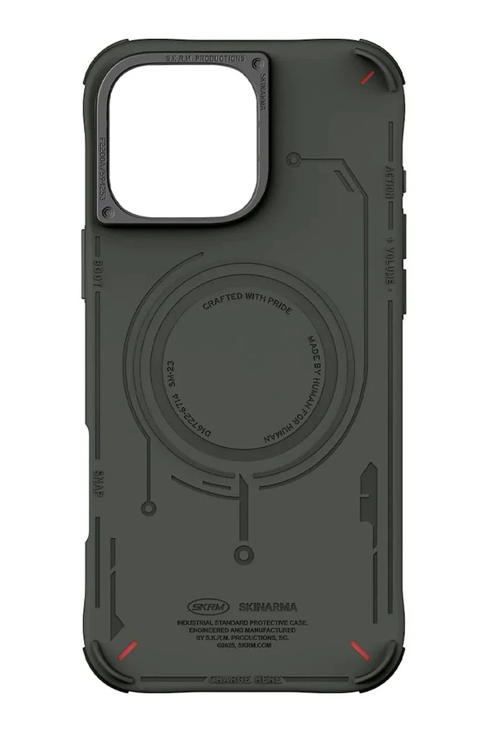 Skinarma iPhone 16 Pro Dahili Manyetik Halkalı Telefon Kılıfı