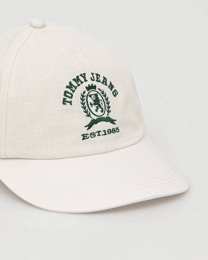 Tommy Jeans Pamuklu Vizörlü Şapka