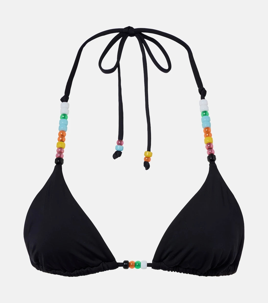 Staud - Lido beaded bikini top