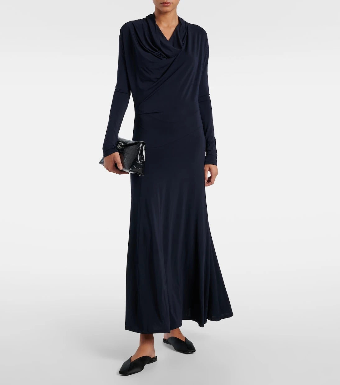 Tove - Eadan draped jersey midi dress