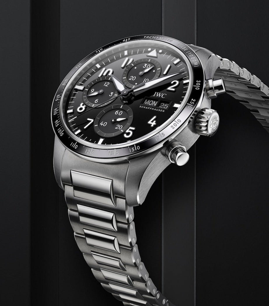 IWC Schaffhausen x Mercedes-AMG Titanium Pilot's Performance Chronograph Watch 41mm