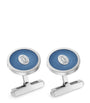 Sterling Silver Double C de Cartier Cufflinks