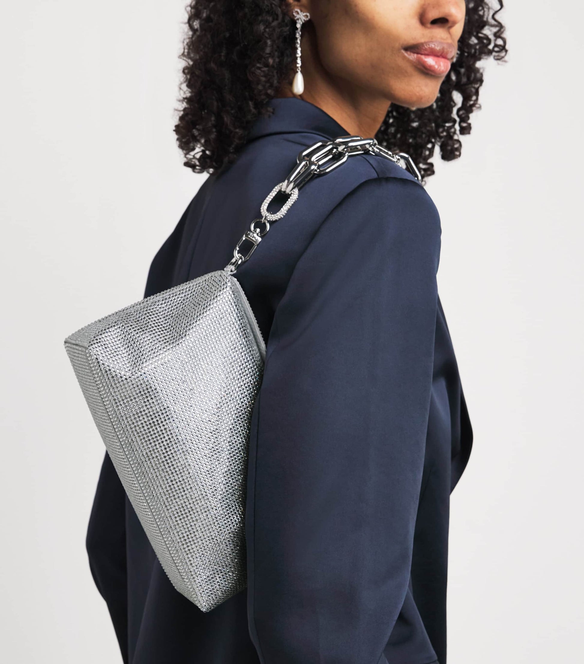 Crystal Bowie Shoulder Bag