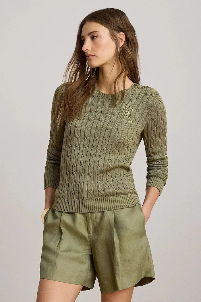Lauren Ralph Lauren пуловер дамски с памук